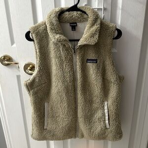 Patagonia fleece vest size large excellent